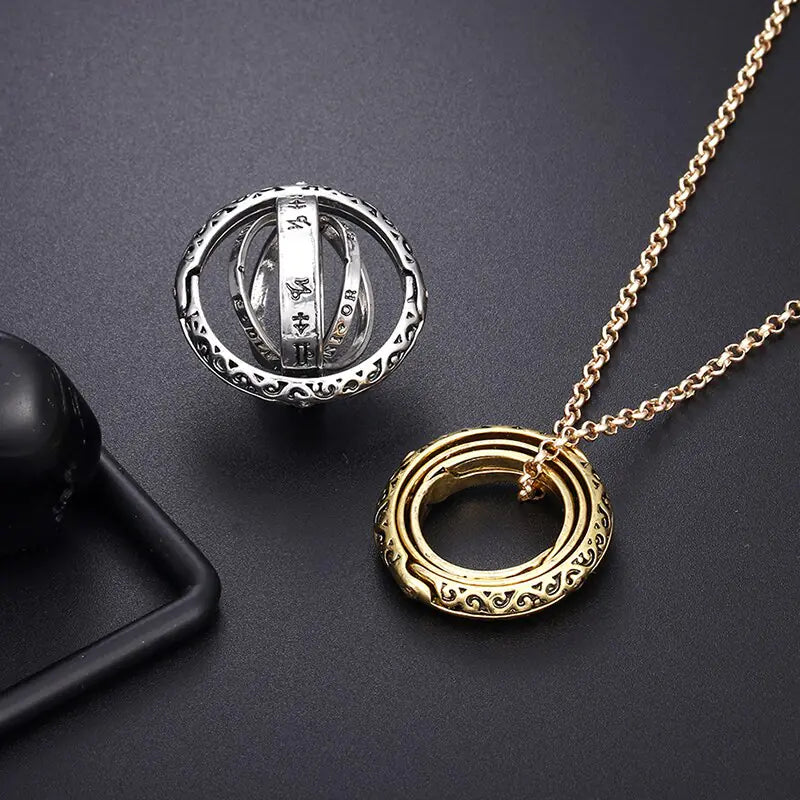 AB rings necklace