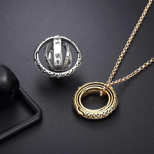 AB rings necklace